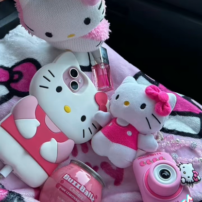 Kawaii Kitty Bow Phone Case