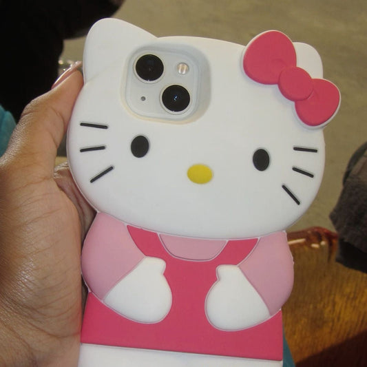 Kawaii Kitty Bow Phone Case