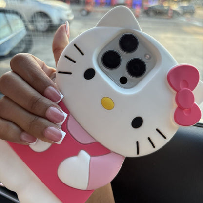 Kawaii Kitty Bow Phone Case