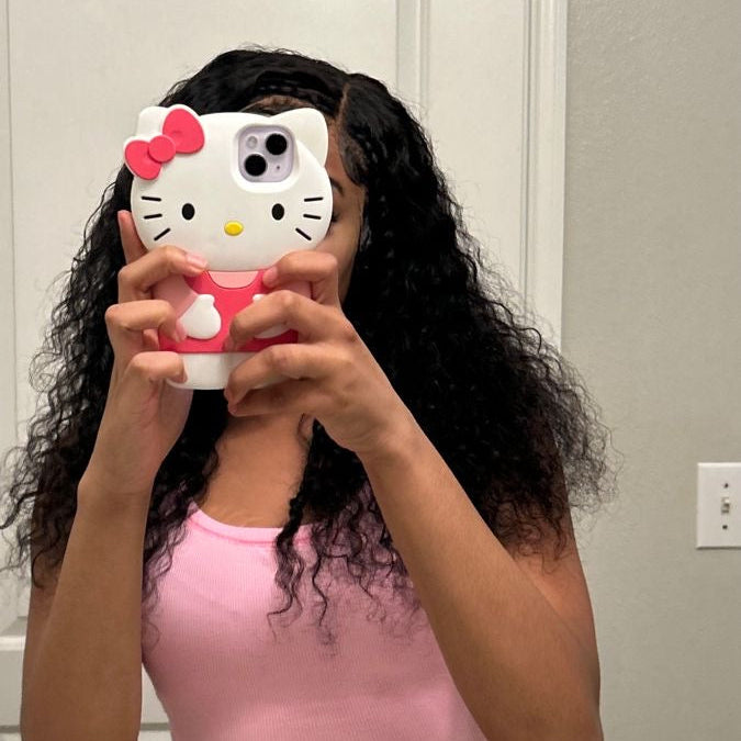 Kawaii Kitty Bow Phone Case