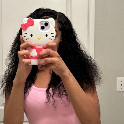 Kawaii Kitty Bow Phone Case